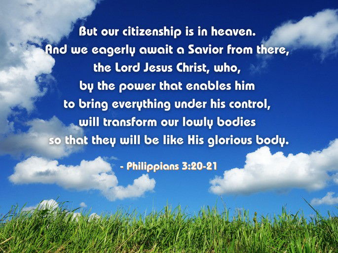 Philippians 3:20-21