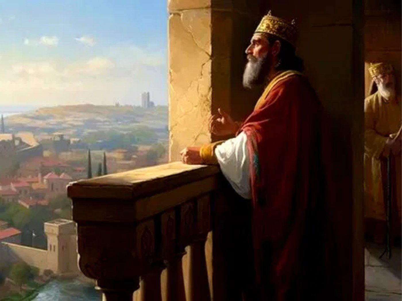 A representation of King David