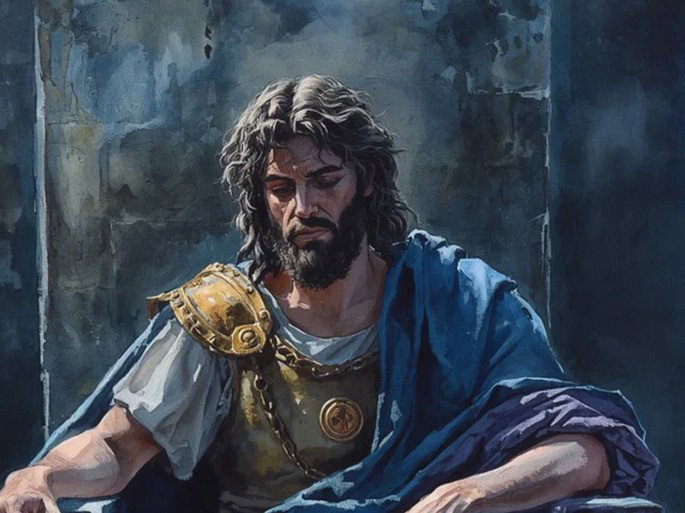 An illustrative representation of Adonijah