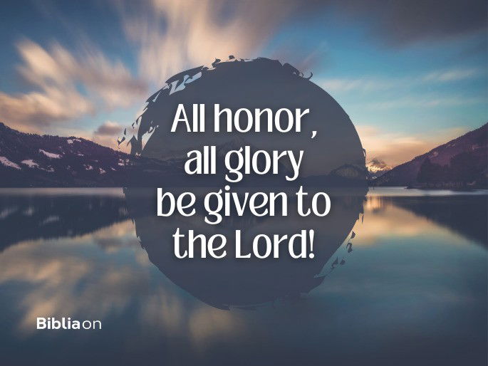 thanksgiving to the Lord!