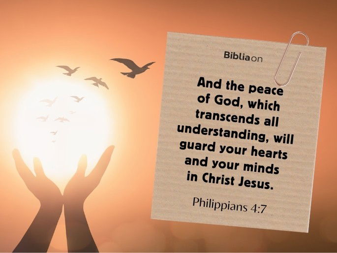 Biblical reflection Philippians 4:7