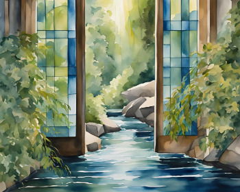 Explanation of Ezekiel 47: Deep Waters Flowing From The Temple