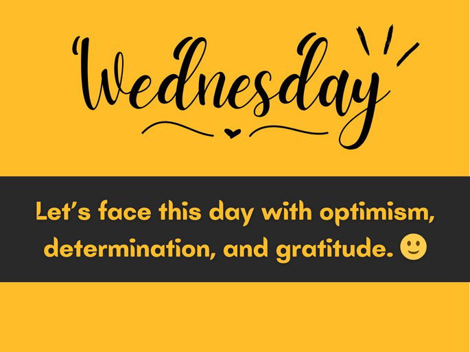 Letโs face this day with optimism, determination, and gratitude. ๐