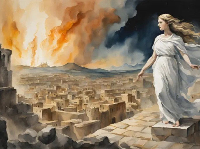 Lot‘s wife looked back