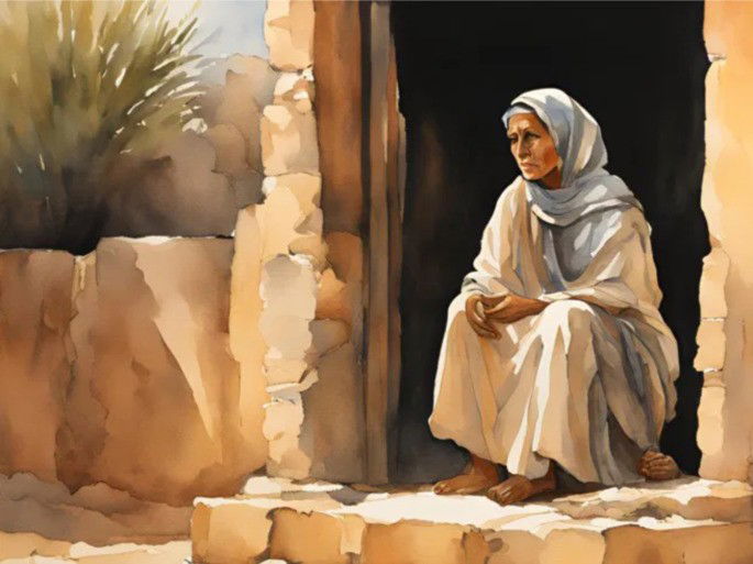 Representation of the Widow of Zarephath