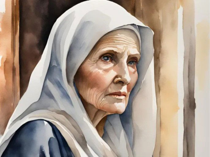 A representation of the widow ot Nain
