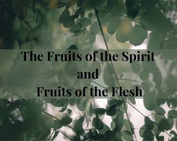 The Acts of the Flesh and the Fruit of the Spirit (Bible Study)