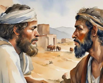 The Story of Esau and Jacob (sons of Isaac) - The Battle for Birthright and Blessings