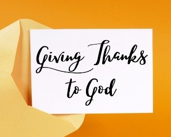 25 Bible Verses For Giving Thanks to God