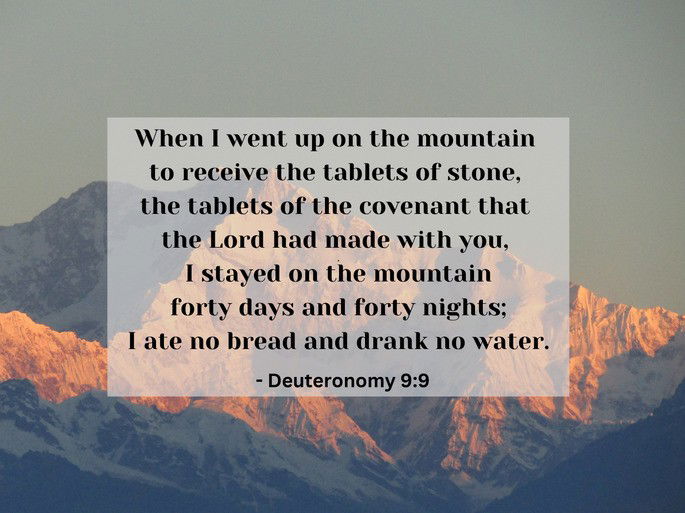 Deuteronomy 9:9