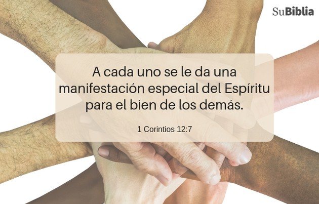 1 Corintios 12:7