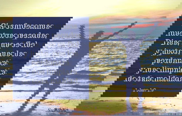 Si confesamos nuestros pecados, Dios, que es fiel y justo, nos los perdonará y nos limpiará de toda maldad. (1 Juan 1:9)
