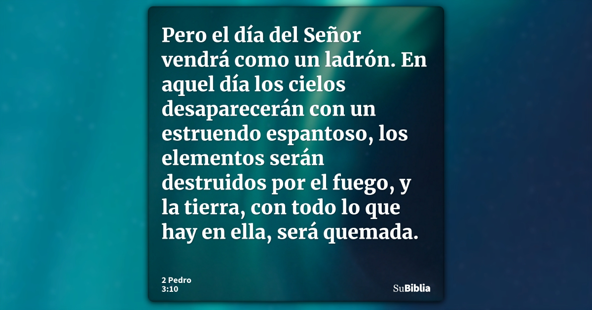 DESPERTAD Y ENCIENDE UNA LUZ  2 PEDRO 3: 3-10 Ante todo, deben saber que  en los últimos días vendrá gente burlona que, siguiendo sus malos deseos,  se mofará: «¿Qué hubo de