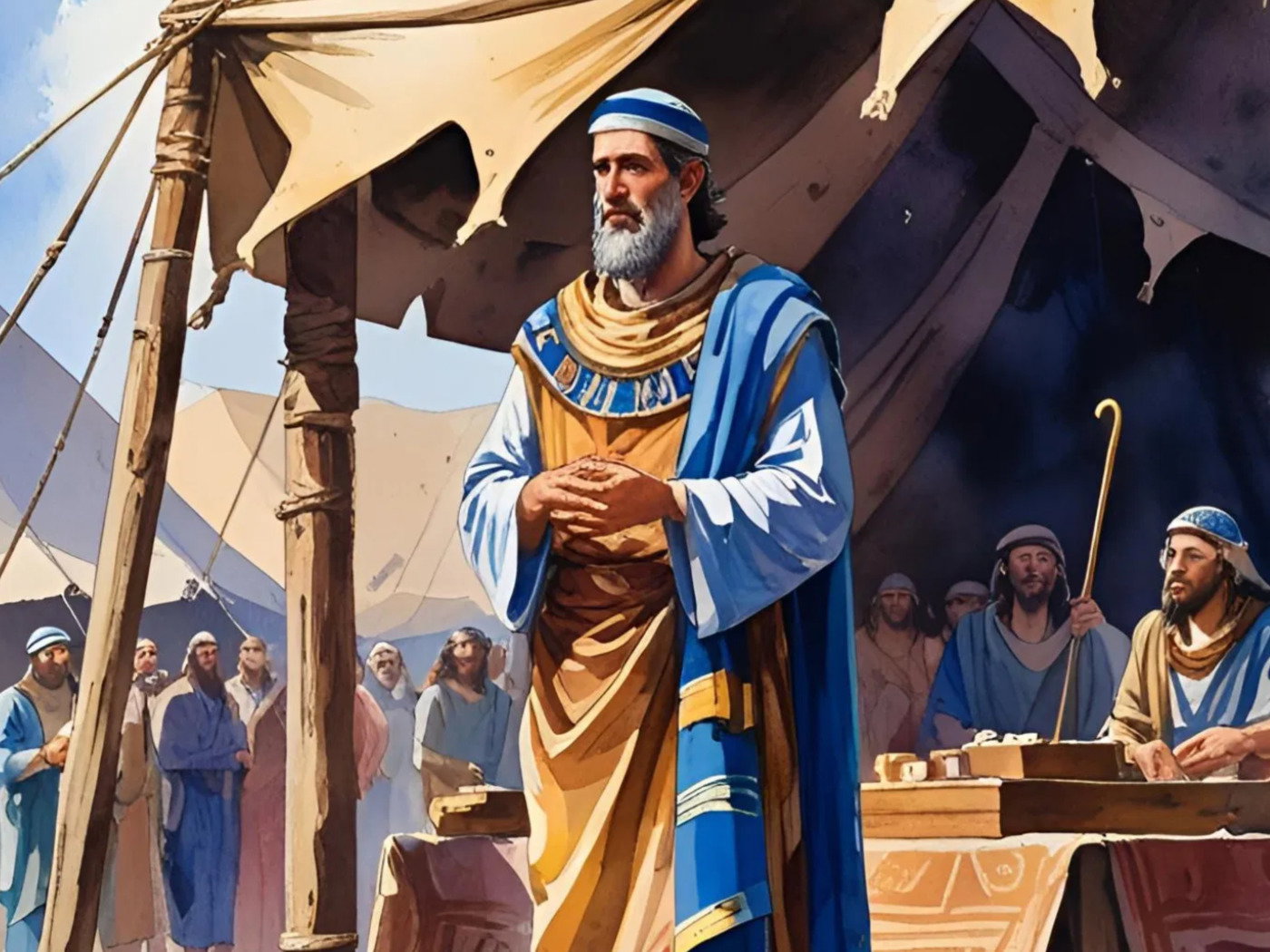 La historia de Aarón (el hermano de Moisés) - Biblia