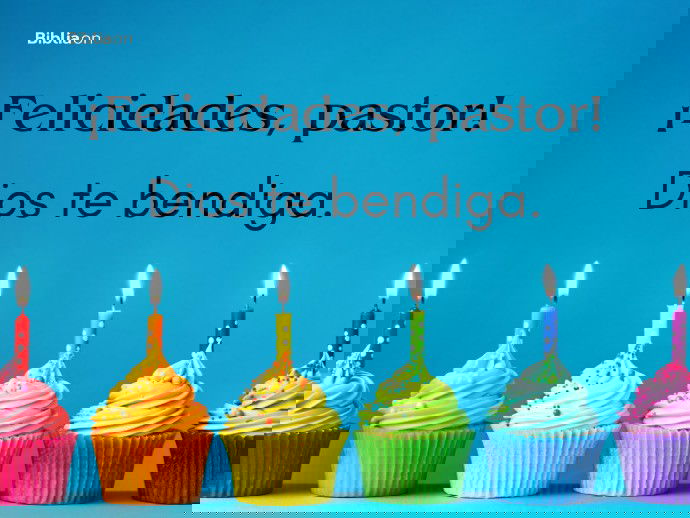 ¡Felicidades, pastor! Dios te bendiga.