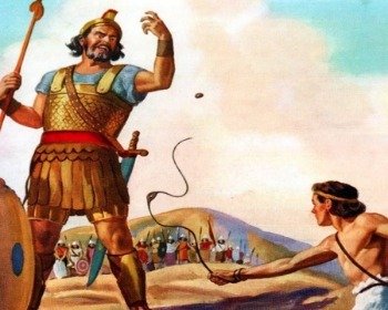 La historia de David y Goliat en la Biblia