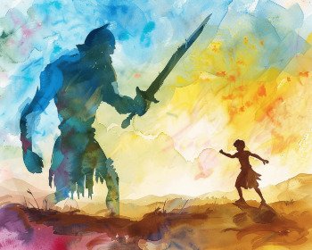 David y Goliat: una historia de valor y astucia (con explicación bíblica)