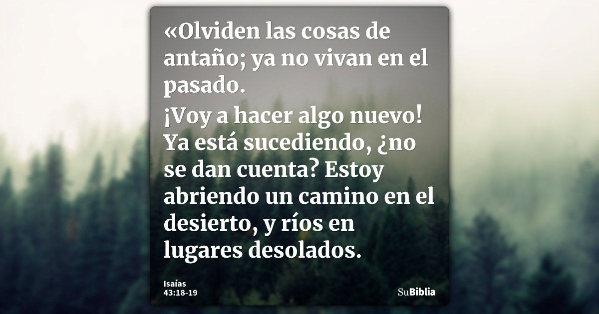Isa as 43 18 19 Biblia isa-as-43-18-19-biblia