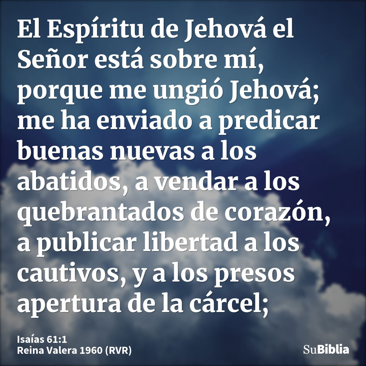 Isa as 61 1 Biblia