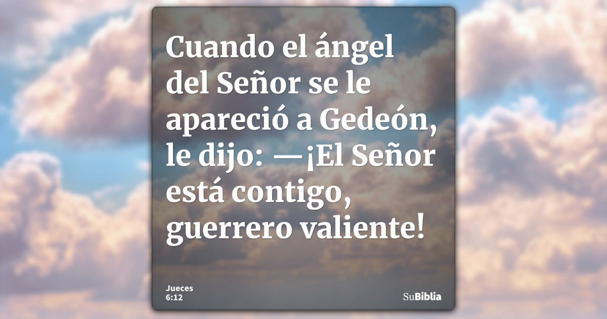 jueces 6 1 12
