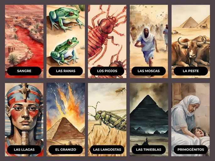 Las plagas de Egipto - las 10 plagas