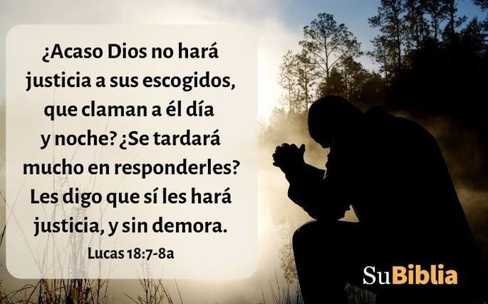 Lucas 18:7-8a
