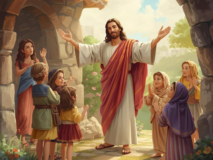 Dejen a los niños venir a mí... (Jesús)