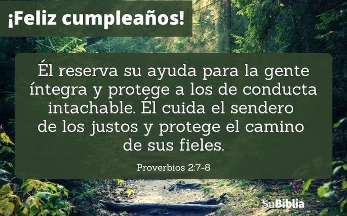 Él reserva su ayuda para la gente íntegra y protege a los de conducta intachable. Él cuida el sendero de los justos y protege el camino de sus fieles. (Proverbios 2:7-8)