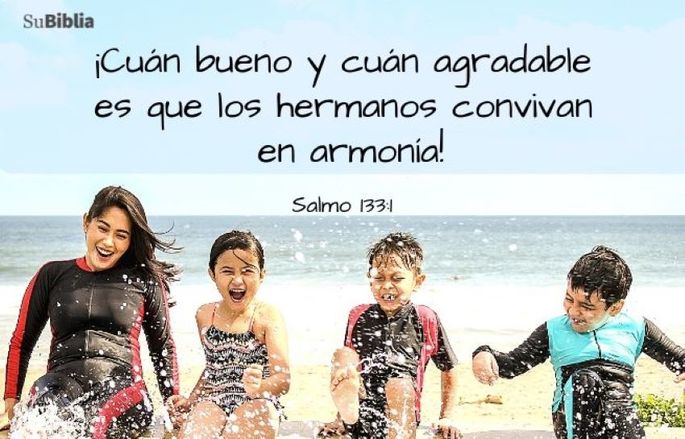 ¡Cuán bueno y cuán agradable es que los hermanos convivan en armonía! (Salmo 133:1)