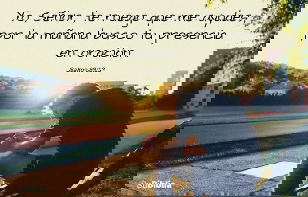 Yo, Señor, te ruego que me ayudes; por la mañana busco tu presencia en oración. (Salmo 88:13)