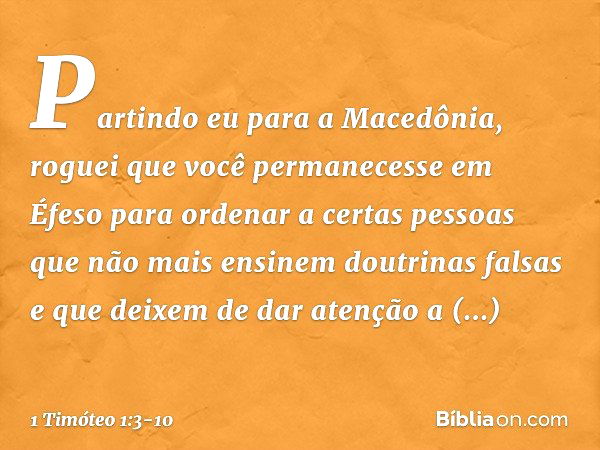 Vou tentar recriar os 10 mandamentos com gírias cariocas: 10. 1. Mano, tu  não pode vacilar, senão a treta é certa, sacou? Então presta atenção: Só  tem um Deus e só ele