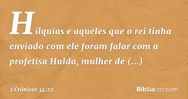 2 crônicas 34 22 explicação