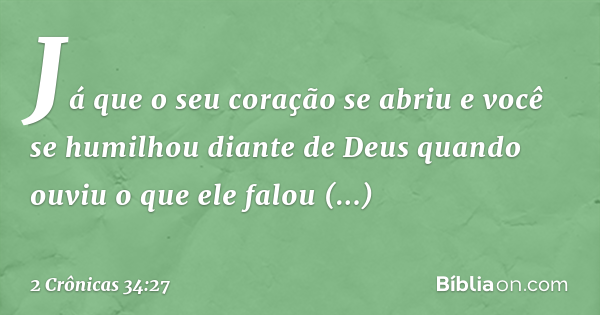 2 cronicas 34 versiculo 27