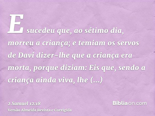 2 Samuel 18:12 - Bíblia