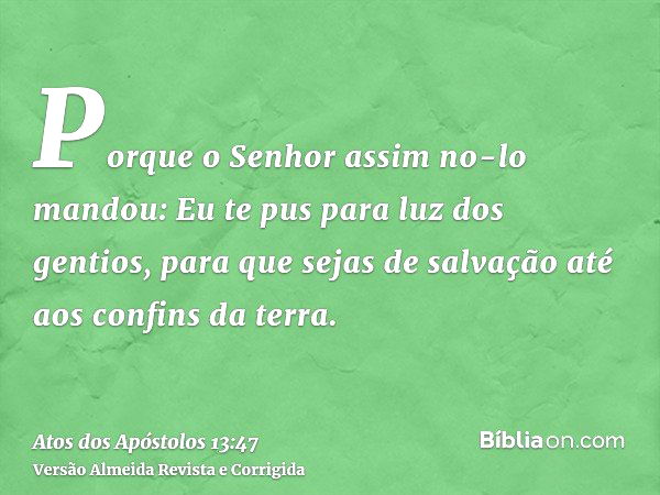 Atos 13:51 BSL - Mas eles sacudiram a poeira de seus pés contra