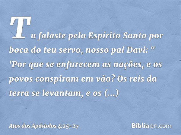 Atos dos Apóstolos 4:32 - Bíblia