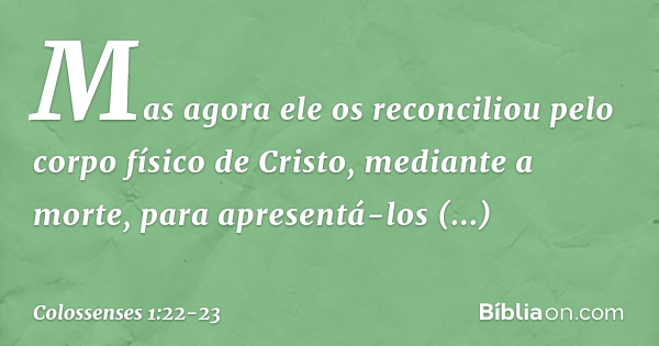 Escola de Pregadores: Esboço expositivo em Colossenses 1.13-23 - A  excelência de Cristo (Parte 1)