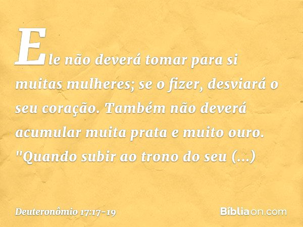 Deuteronômio 17 em 2023  Deuteronômio, Bíblia, Lembrete