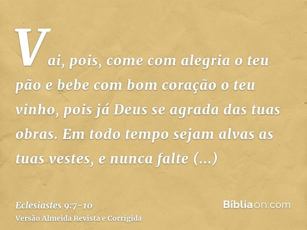 Dê o seu melhor. Sempre. 📖💓💡📕Eclesiastes 9.10 Tudo o que você  tiver de fazer faça o melhor que puder, pois…