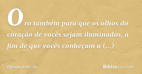 Efesios 1 18 21 Biblia