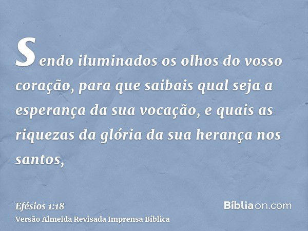 Efesios 1 18 Biblia