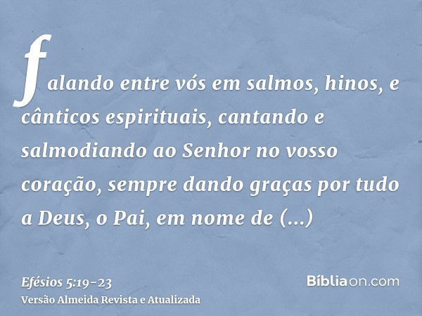 Canticos e hinos