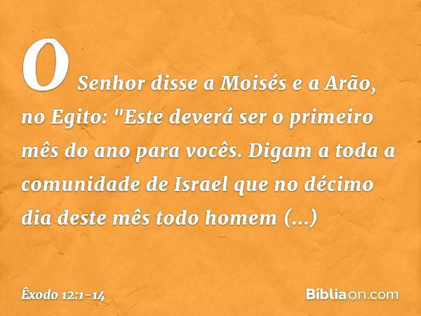 Êxodo 1:11-14 - Bíblia