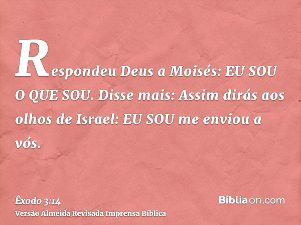 Eu Sou Evangélica / Eu Sou Evangélico — 36/40 - Livro de Êxodo Tudo o que o  Senhor