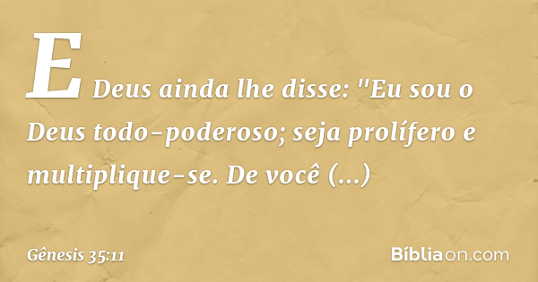 Bíblia Toda em 1 Ano – Dia 11/01 – Gênesis 33-35 – NVI - Caminhante Aprendiz