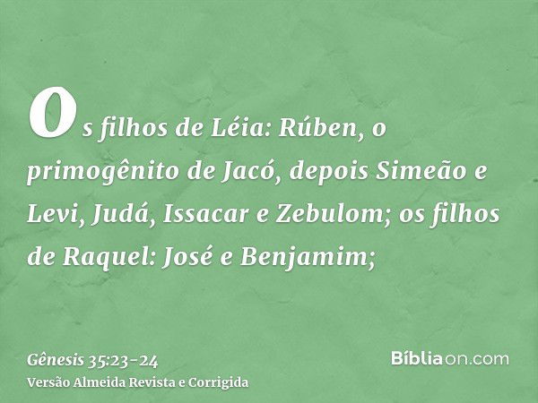 QUEM FOI BENJAMIM NA BÍBLIA: A HISTÓRIA DE BENJAMIM, FILHO DE JACÓ