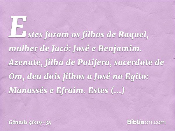 QUEM FOI BENJAMIM NA BÍBLIA: A HISTÓRIA DE BENJAMIM, FILHO DE JACÓ