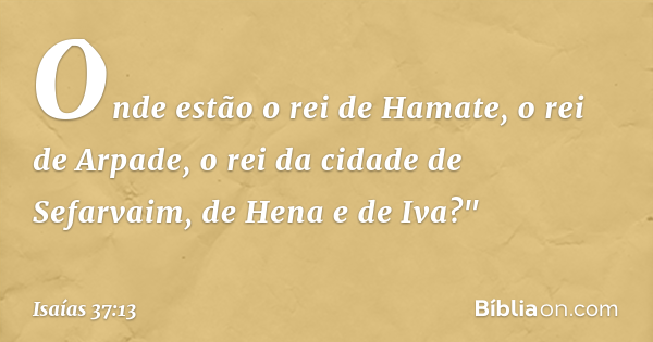 isaias 37 13 14