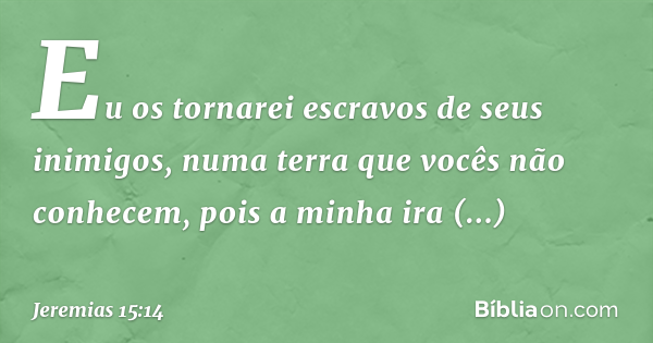 jeremias capitulo 5 versiculo 15