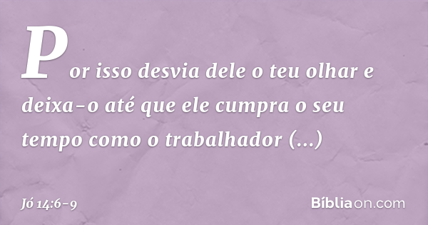 jo 6 9 14 explicação